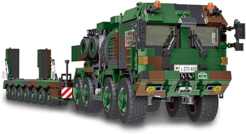 Militär Panzer Transporter Bausteine Bausatz 1912 Teile, WW2 Militär Panzerträger LKW Bausteine Modell Klemmbausteine Bauset MOC Konstruktionsspielzeug Set für Kinder und Erwachsene Militär Panzer Transporter Bausteine Bausatz 1912 Teile, WW2 Militär Panzerträger LKW Bausteine Modell Klemmbausteine Bauset MOC Konstruktionsspielzeug Set für Kinder und Erwachsene von MASUSE