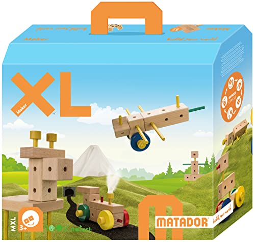 Matador 21151 MXL Ki Werkzeugset, holzfarben, bunt, XL Matador 21151 MXL Ki Werkzeugset, holzfarben, bunt, XL von MATADOR