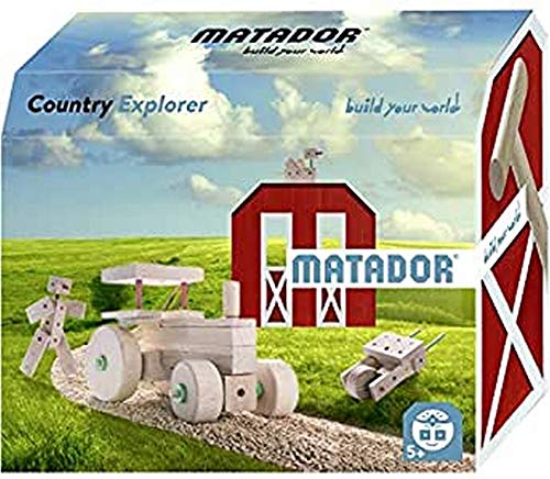 Matador Matador11517 Country Explorer Bauset, holzfarben, bunt von MATADOR