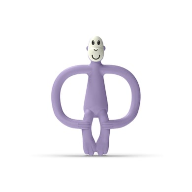 MATCHSTICK MONKEY™ Beißring Affe Original lila von Matchstick Monkey