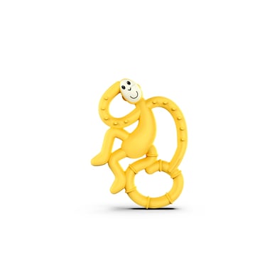 MATCHSTICK MONKEY™ Beißring Affe mini, gelb von Matchstick Monkey