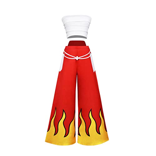 MAVNES Erza Scarlet Cosplay Kostüm Für Erwachsene Anime Kimono Unisex Halloween Fight Outfit,Red-L MAVNES Erza Scarlet Cosplay Kostüm Für Erwachsene Anime Kimono Unisex Halloween Fight Outfit,Red-L von MAVNES