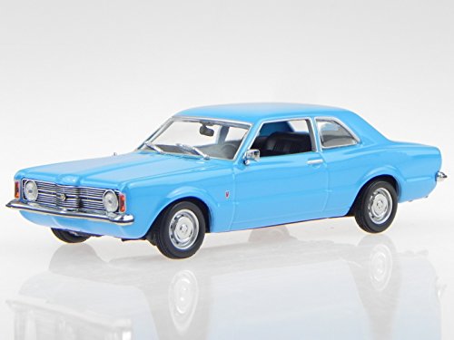 Ford Taunus Knudsen 1970 hellblau Modellauto 940081301 Maxichamps 1:43 von MAXICHAMPS