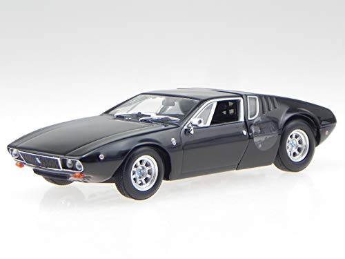 MAXICHAMPS DeTomaso Mangusta 1967 schwarz Modellauto 940127121 1:43 von MAXICHAMPS