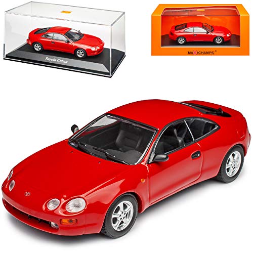 MAXICHAMPS Toyota Celica T20 Coupe Rot 6. Generation 1994-1999 1/43 Minichamps Modell Auto mit individiuellem Wunschkennzeichen von MAXICHAMPS