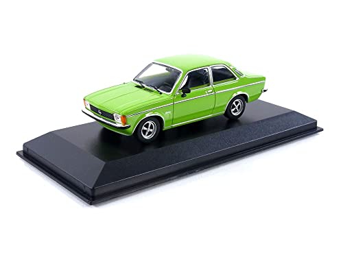 Maxichamps 940048101-1:43 Opel Kadett C-1978-Green Sammel-Miniaturauto, Grün von Minichamps