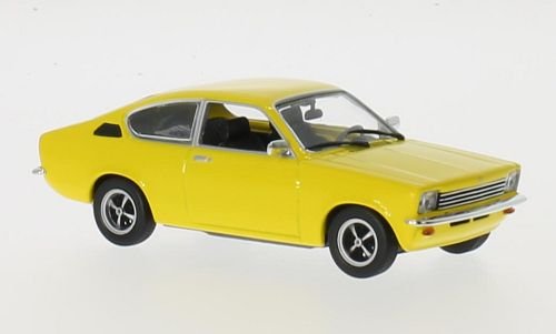 Opel Kadett C Coupe, gelb, 1974, Modellauto, Fertigmodell, Maxichamps 1:43 von MAXICHAMPS