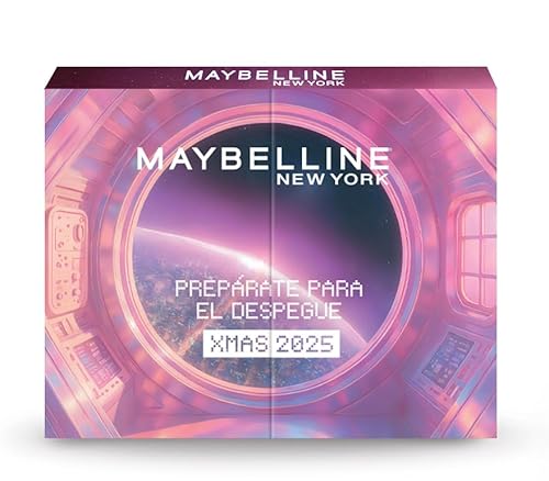 Maybelline New York Adventskalender 2025 mit 12 Beauty-Produkten für ein strahlendes Weihnachten! Bereiten Sie sich auf den Start vor. von MAYBELLINE