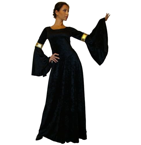 MAYLYNN Mittelalter Kostüm Kleid Elbe Elfe Gothik LARP Damen, schwarz, Gr.M MAYLYNN Mittelalter Kostüm Kleid Elbe Elfe Gothik LARP Damen, schwarz, Gr.M von MAYLYNN
