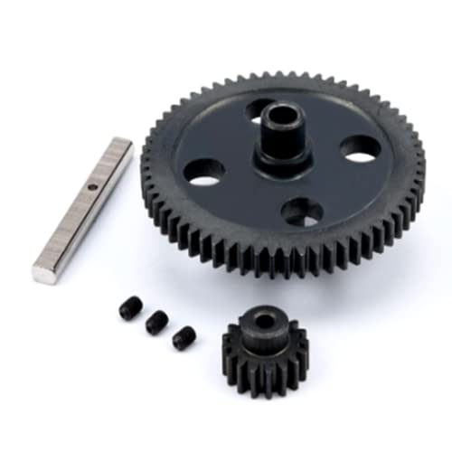 Stahl-Metall-Sporn-Diff-Getriebe 62T-Untersetzung und 17T-Ritzel-Motorgetriebe 0015 0088 Kompatibel mit for wltoys 12428 12423 1/12 RC Car Crawler Part Stahl-Metall-Sporn-Diff-Getriebe 62T-Untersetzung und 17T-Ritzel-Motorgetriebe 0015 0088 Kompatibel mit for wltoys 12428 12423 1/12 RC Car Crawler Part von MAYNUO
