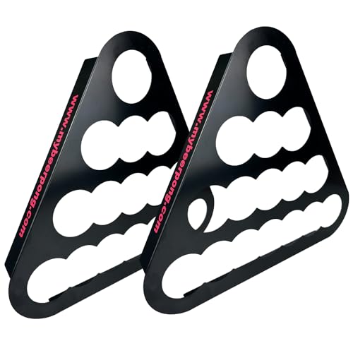 1 Paar Schwarze Beerpong Racks | 2 Bierpong Racks zum Halten der roten Becher | Stabile Metall Beer Pong Racks aus Aluminium 1 Paar Schwarze Beerpong Racks | 2 Bierpong Racks zum Halten der roten Becher | Stabile Metall Beer Pong Racks aus Aluminium von MBP My Beer Pong
