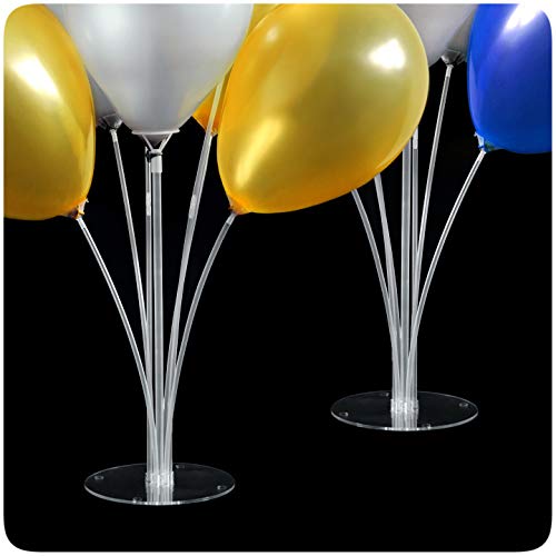 MBW 2er Set Luftballonständer für Geburtstag Hochzeit Dekoration Ballonhalter Luftballon Deko Ballon Ständer MBW 2er Set Luftballonständer für Geburtstag Hochzeit Dekoration Ballonhalter Luftballon Deko Ballon Ständer von MBW