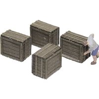 MBZ 80263 H0 Kisten für Europaletten Lasercutbausatz MBZ 80263 H0 Kisten für Europaletten Lasercutbausatz von MBZ
