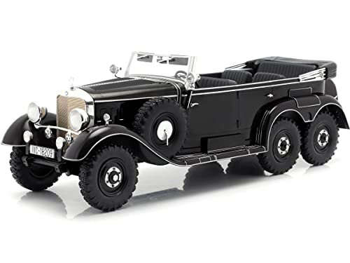 MC Group 1938 Mercedes-Benz G4 Pullman Cabrio (W31) schwarz 1:18 18209 von MC Group