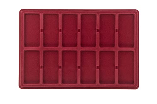 MC.Sammler Münzentableau Münztableau mit Schutzdeckel für 12 Münzen - 45mm x 95mm | Münzkoffer | Münzkassette | Verschiedene Varianten zur Auswahl MC.Sammler Münzentableau Münztableau mit Schutzdeckel für 12 Münzen - 45mm x 95mm | Münzkoffer | Münzkassette | Verschiedene Varianten zur Auswahl von MC.Sammler