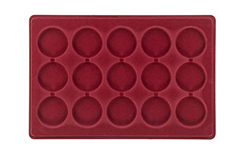 MC.Sammler Münzentableau Münztableau mit Schutzdeckel für 15 Münzen - 55mm Ø | Münzkoffer | Münzkassette | Verschiedene Varianten zur Auswahl MC.Sammler Münzentableau Münztableau mit Schutzdeckel für 15 Münzen - 55mm Ø | Münzkoffer | Münzkassette | Verschiedene Varianten zur Auswahl von MC.Sammler