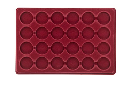 MC.Sammler Münzentableau Münztableau mit Schutzdeckel für 24 Münzen - 44mm Ø | Münzkoffer | Münzkassette | Verschiedene Varianten zur Auswahl MC.Sammler Münzentableau Münztableau mit Schutzdeckel für 24 Münzen - 44mm Ø | Münzkoffer | Münzkassette | Verschiedene Varianten zur Auswahl von MC.Sammler