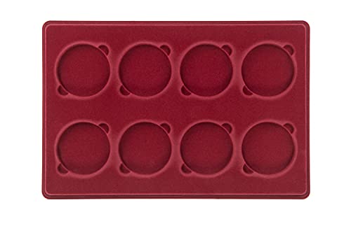 MC.Sammler Münzentableau Münztableau mit Schutzdeckel für 8 Münzen - 67mm Ø - Münzkoffer - Münzkassette - Verschiedene Varianten zur Auswahl von MC.Sammler