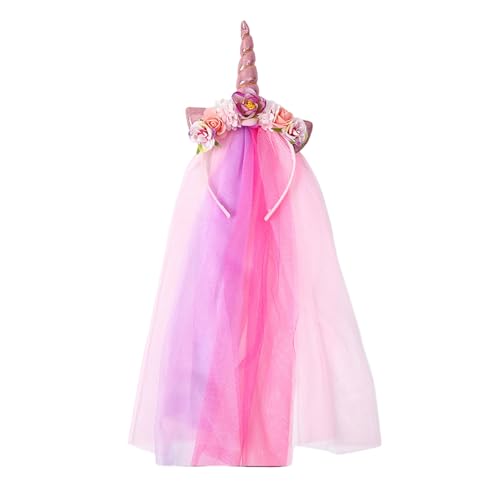 MCAOAL Horn Regenbogen Halloween Kopfbedeckungsstadeband Foto Requisiten Party Cosplay Kostüme Tanzparty Blingbling Stirnband Halloween MCAOAL Horn Regenbogen Halloween Kopfbedeckungsstadeband Foto Requisiten Party Cosplay Kostüme Tanzparty Blingbling Stirnband Halloween von MCAOAL
