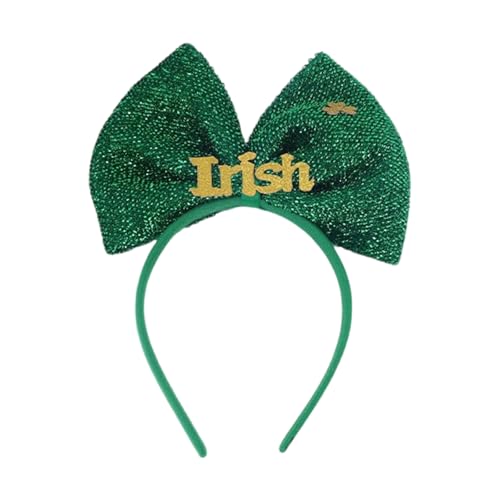 MCAOAL Patrick's Day Party Bowknot Stirnband Mit Shamrock Dekoriert Haare Erklärungen Party Kopfbedeckung Für Festivalfeiern MCAOAL Patrick's Day Party Bowknot Stirnband Mit Shamrock Dekoriert Haare Erklärungen Party Kopfbedeckung Für Festivalfeiern von MCAOAL