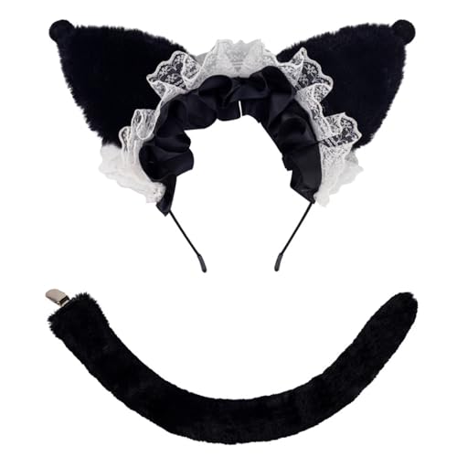 MCAOAL Plüschstirnband Mit Cartoon Katzen Design Haarstücke Tolle Kopfbedeckung Für Tägliche Outfits Partyzubehör Oder Foto Requisiten MCAOAL Plüschstirnband Mit Cartoon Katzen Design Haarstücke Tolle Kopfbedeckung Für Tägliche Outfits Partyzubehör Oder Foto Requisiten von MCAOAL