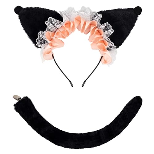 MCAOAL Plüschstirnband Mit Cartoon Katzen Design Haarstücke Tolle Kopfbedeckung Für Tägliche Outfits Partyzubehör Oder Foto Requisiten MCAOAL Plüschstirnband Mit Cartoon Katzen Design Haarstücke Tolle Kopfbedeckung Für Tägliche Outfits Partyzubehör Oder Foto Requisiten von MCAOAL