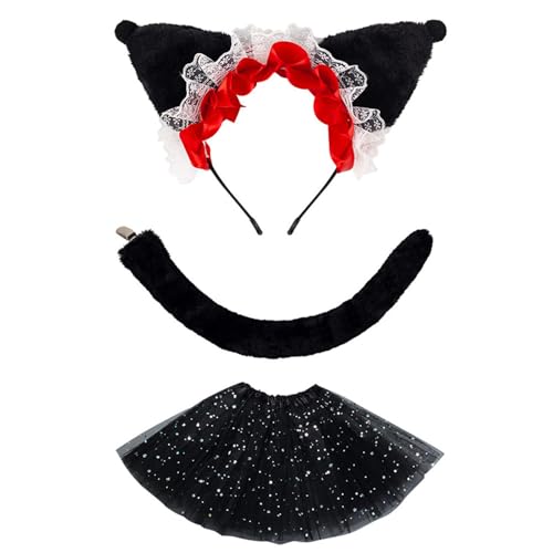 MCAOAL Plüschstirnband Mit Cartoon Katzen Design Haarstücke Tolle Kopfbedeckung Für Tägliche Outfits Partyzubehör Oder Foto Requisiten MCAOAL Plüschstirnband Mit Cartoon Katzen Design Haarstücke Tolle Kopfbedeckung Für Tägliche Outfits Partyzubehör Oder Foto Requisiten von MCAOAL