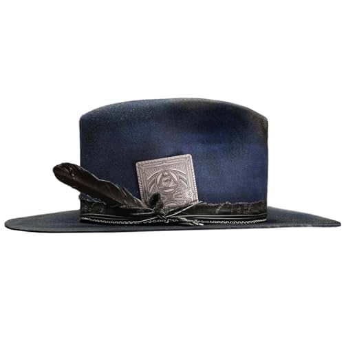 MCAOAL Wolle Fedoras Mit Schädelkopf Top Design Bequemer Kostümhut Für Tägliche Verschleiß Und Halloween Party Kopfzubehör MCAOAL Wolle Fedoras Mit Schädelkopf Top Design Bequemer Kostümhut Für Tägliche Verschleiß Und Halloween Party Kopfzubehör von MCAOAL