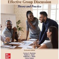 Loose Leaf for Effective Group Discussion: Theory and Practice von McGraw Hill LLC