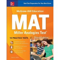 McGraw-Hill Education MAT Miller Analogies Test, Third Edition von MCGRAW-HILL Higher Education