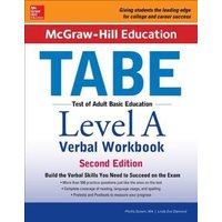 McGraw-Hill Education Tabe Level a Verbal Workbook, Second Edition von MCGRAW-HILL Higher Education