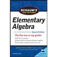 Schaum's Easy Outline of Elementary Algebra, Second Edition von MCGRAW-HILL Higher Education