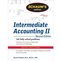 Schaum's Outline of Intermediate Accounting II, 2ed von MCGRAW-HILL Higher Education