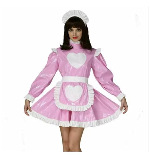 MCORKHUEIRGH Female Servant Shaped Pattern Can Be Locked In COSPLAY Clothing,pink,6XL MCORKHUEIRGH Female Servant Shaped Pattern Can Be Locked In COSPLAY Clothing,pink,6XL von MCORKHUEIRGH