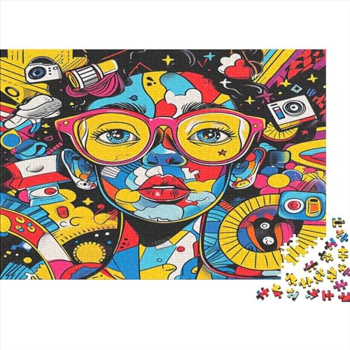 Masks Hölzernes Puzzles Für Erwachsene 500 Teile Colorful Herausforderung Spielzeug Tolles Geschenk Einzigartige Heimdekoration 500pcs (52x38cm) von MCSQAEEZE