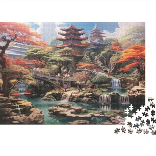 Parks Hölzernes Jigsaw Puzzles Für Die Ganze Familie 1000 Teile Lakes Puzzle Lernspiele Tolles Geschenk Heimdekoration Puzzle 1000pcs (75x50cm) von MCSQAEEZE
