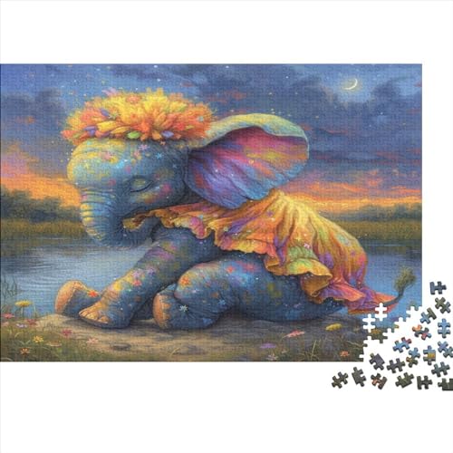 Strange Animals Hölzernes Nachhaltiges Puzzle Für Erwachsene 1000 Teile Animals Herausforderndes Spiel Tolles Geschenk Heimdekoration Puzzle 1000pcs (75x50cm) von MCSQAEEZE