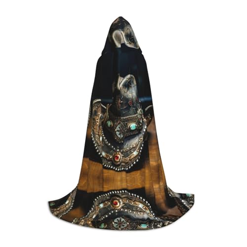 MDATT Amerikanischer West-Rodeo-Hut mit Kapuze für Halloween, Cosplay, Kostüme, Halloween, Karneval, Umhang, Hexenumhang MDATT Amerikanischer West-Rodeo-Hut mit Kapuze für Halloween, Cosplay, Kostüme, Halloween, Karneval, Umhang, Hexenumhang von MDATT