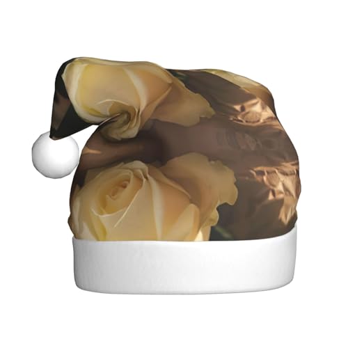 MDATT Christmas Hats - Festive Photo Props for Xmas Parties, Assorted Designs for Adults Romantic Roses von MDATT