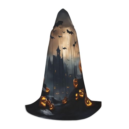 MDATT Halloween Fliegende Fledermäuse 3 Kapuzenumhang für Halloween Cosplay Kostüme Halloween Karneval Umhang Hexenumhang Kostüm von MDATT