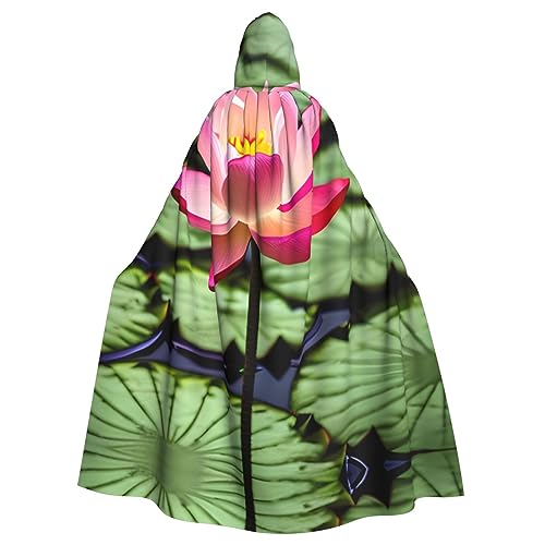 MDATT Herren-Kapuzenumhang, Halloween-Kostüm, Erwachsenen-Umhang, Outfit, Karneval, Cosplay, Lotusblume MDATT Herren-Kapuzenumhang, Halloween-Kostüm, Erwachsenen-Umhang, Outfit, Karneval, Cosplay, Lotusblume von MDATT