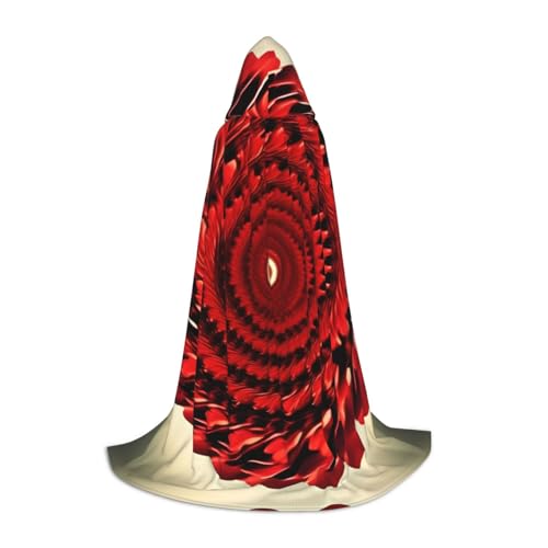 MDATT Umhang mit Blumen-Wirbel-Spirale mit Kapuze für Halloween, Cosplay, Kostüme, Halloween, Karneval, Umhang, Hexenumhang MDATT Umhang mit Blumen-Wirbel-Spirale mit Kapuze für Halloween, Cosplay, Kostüme, Halloween, Karneval, Umhang, Hexenumhang von MDATT