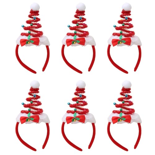 MDHQ Haarreif mit Weihnachtsmannmütze, leuchtendes LED-Licht, Haar-Accessoire für Weihnachtsfeier, Kostüm-Requisiten MDHQ Haarreif mit Weihnachtsmannmütze, leuchtendes LED-Licht, Haar-Accessoire für Weihnachtsfeier, Kostüm-Requisiten von MDHQ