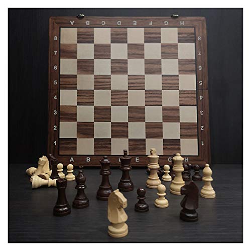 MDRBB Schachbrett, tragbar, zusammenklappbar, tragbar, Schachspiel, Holz, 38,1 x 38,1 cm, Schachspiel, internationales Schachspiel für Kinder und Erwachsene, Geschenke, Schachsets MDRBB Schachbrett, tragbar, zusammenklappbar, tragbar, Schachspiel, Holz, 38,1 x 38,1 cm, Schachspiel, internationales Schachspiel für Kinder und Erwachsene, Geschenke, Schachsets von MDRBB