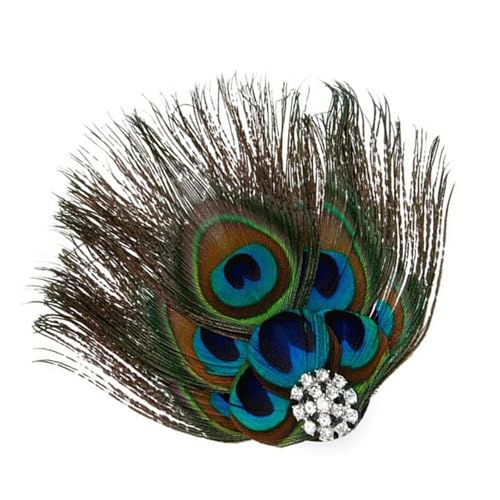 MEAKTSMI 1920er Faszinator Steine Clip Für Weibliche Kopfstück Accessoires Für Cosplay Party Zart Gefiederter Clip MEAKTSMI 1920er Faszinator Steine Clip Für Weibliche Kopfstück Accessoires Für Cosplay Party Zart Gefiederter Clip von MEAKTSMI