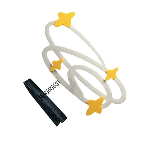 MEAKTSMI Bequeme Und Praktische Schwindelerregende Haarcliphaare Accesories Cosplay Haarstücke Für Spielliebhaber Und Modefans MEAKTSMI Bequeme Und Praktische Schwindelerregende Haarcliphaare Accesories Cosplay Haarstücke Für Spielliebhaber Und Modefans von MEAKTSMI
