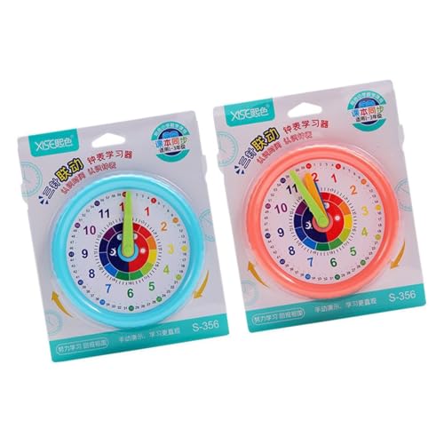 MEAKTSMI Lernen Von Uhr Mit Beweglichen Händen Kinder Früh Lernen Bildungsuhr Für Kinder Von 3+ Reden Lernen Zeit Zu Erzählen MEAKTSMI Lernen Von Uhr Mit Beweglichen Händen Kinder Früh Lernen Bildungsuhr Für Kinder Von 3+ Reden Lernen Zeit Zu Erzählen von MEAKTSMI