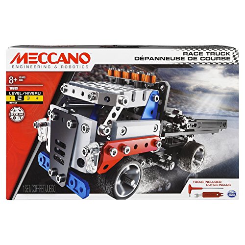 MECCANO 6042088 Themenset Large - Rennlaster - Konstruktionsspielzeug - Modellbau - Bauen mit Werkzeug MECCANO 6042088 Themenset Large - Rennlaster - Konstruktionsspielzeug - Modellbau - Bauen mit Werkzeug von MECCANO