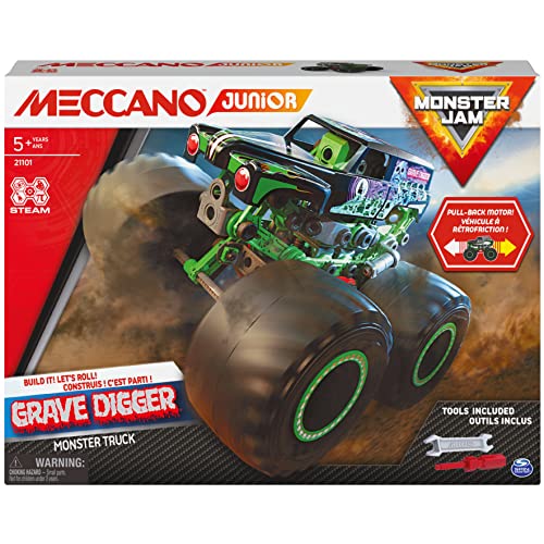 Meccano - Konstruktionsspielzeug - Junior Monster Jam Truck von MECCANO