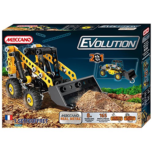 Spin Master 6023638 - Meccano Evolution Mini-Bagger von MECCANO